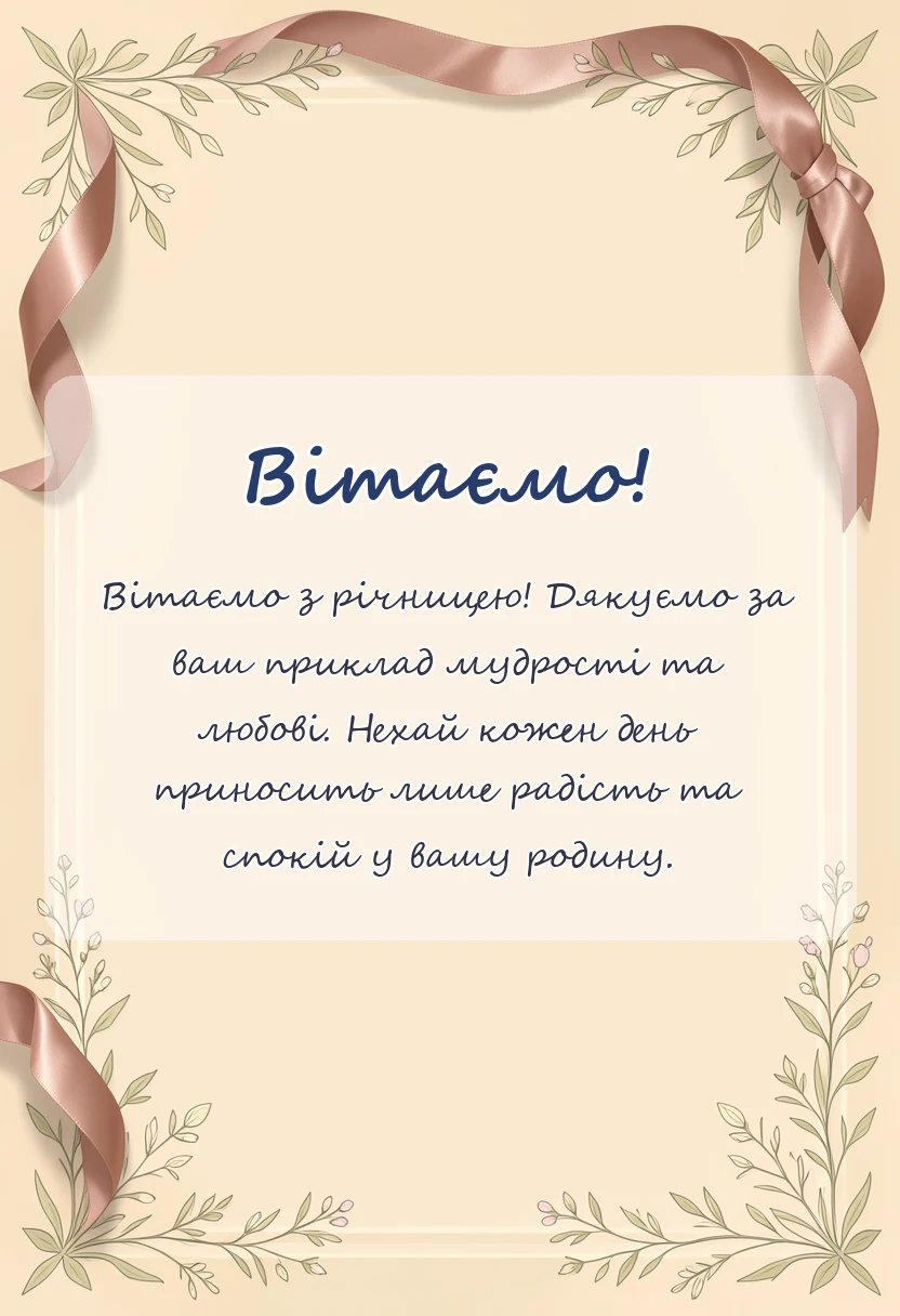святкова картинка: привітання з 36 років весілля
