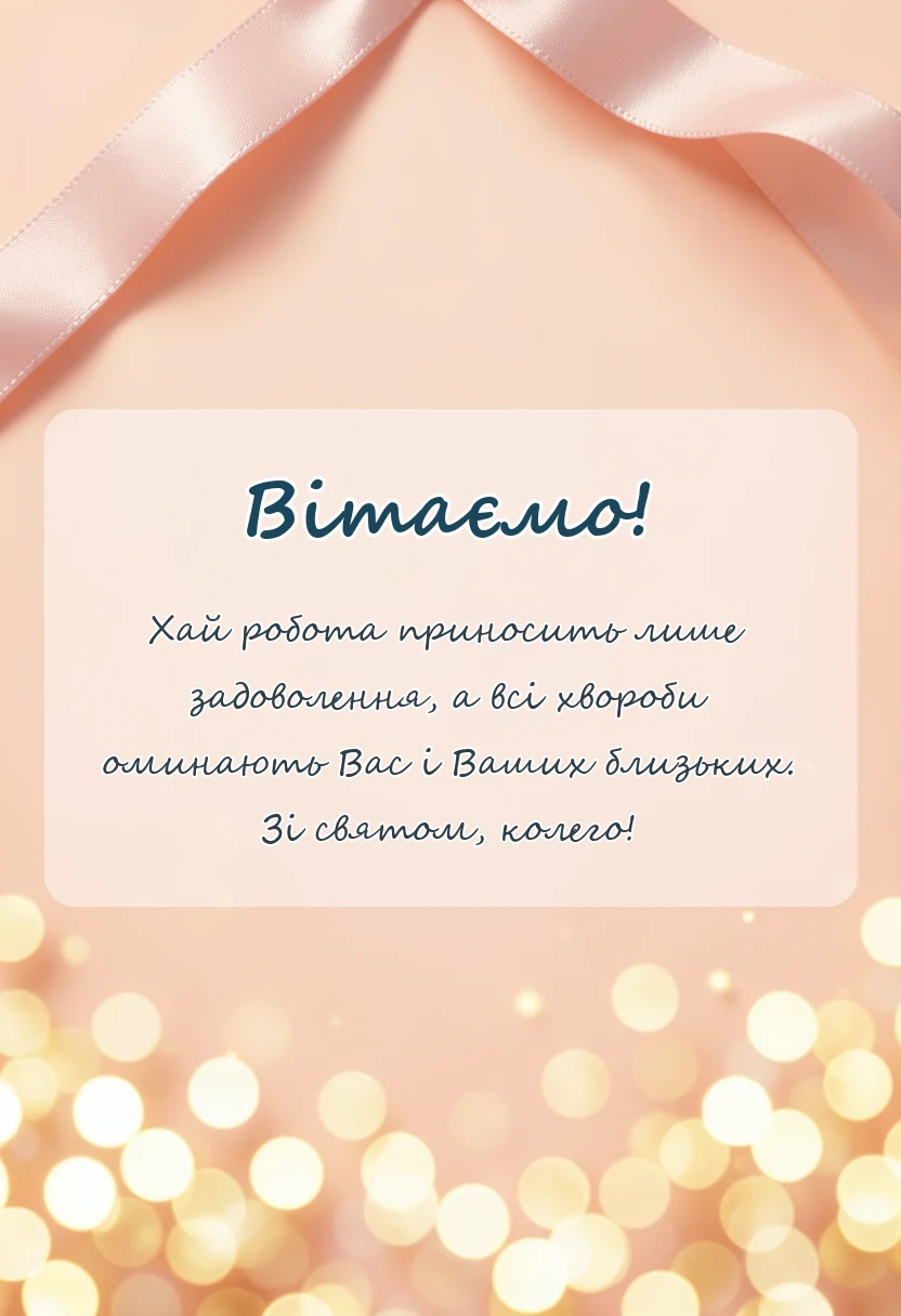унікальна листівка - прикольні привітання з міжнародним днем лікаря