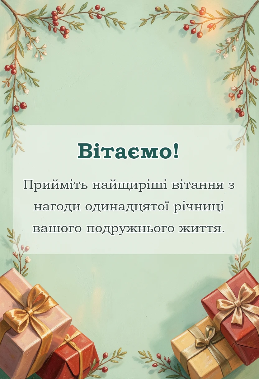 красива листівка: картинки з чавунним весіллям