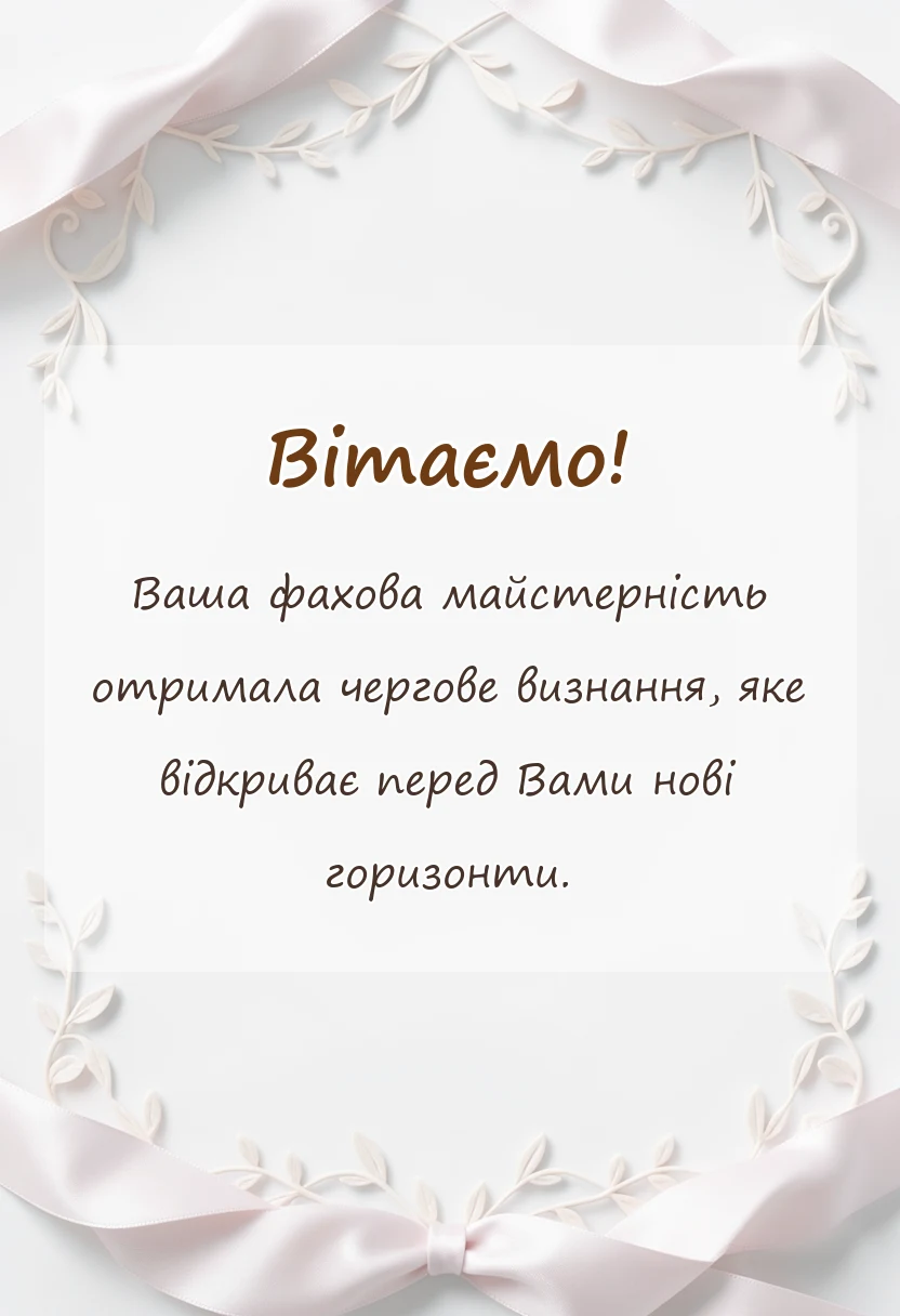 унікальна листівка - привітання з призначенням на посаду картинки своїми словами