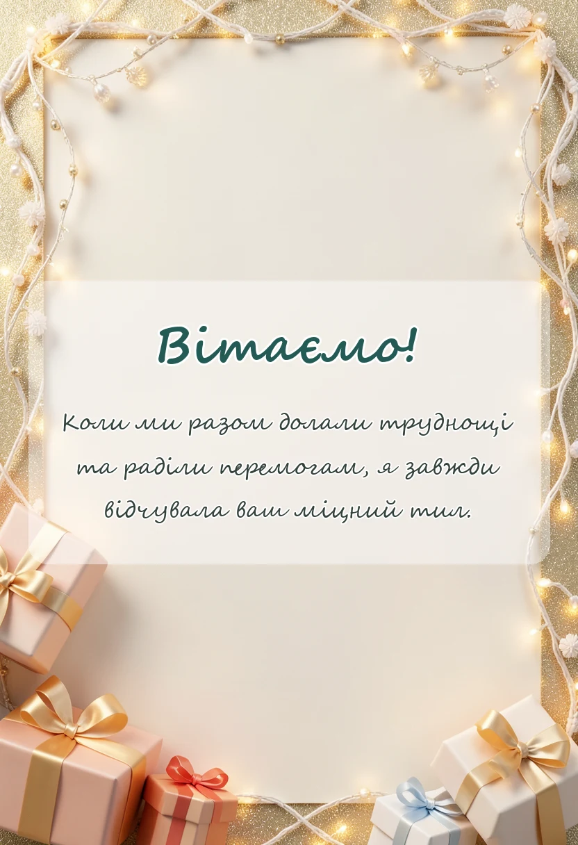 красива листівка: подяка батькам на випускний та свята від вчителя