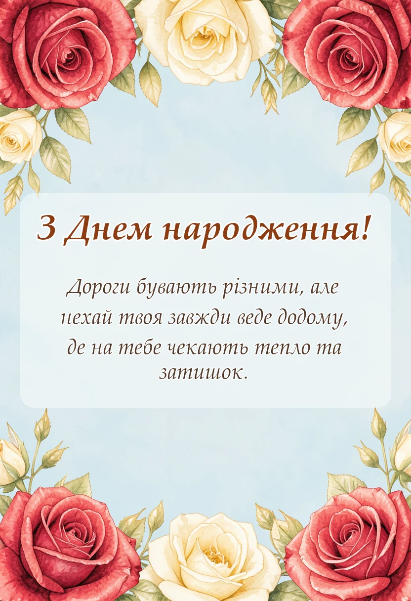 листівка з побажанням - картинки з днем народження для водія
