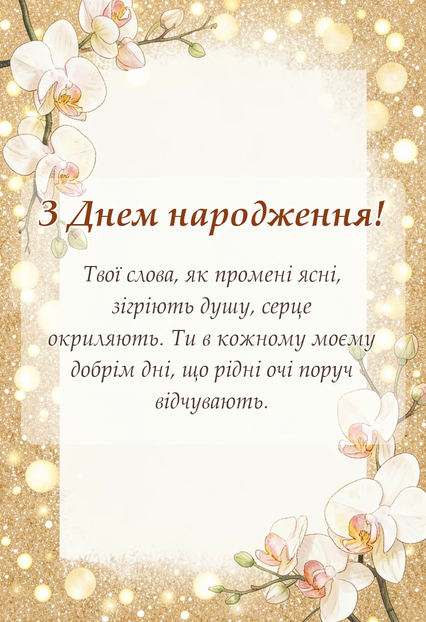 красива листівка: подяка мамі вірш