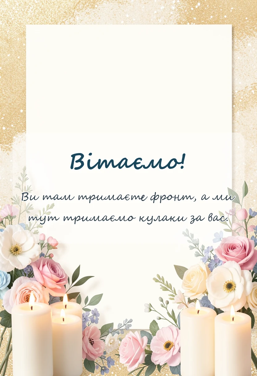унікальна листівка - слова подяки захисникам