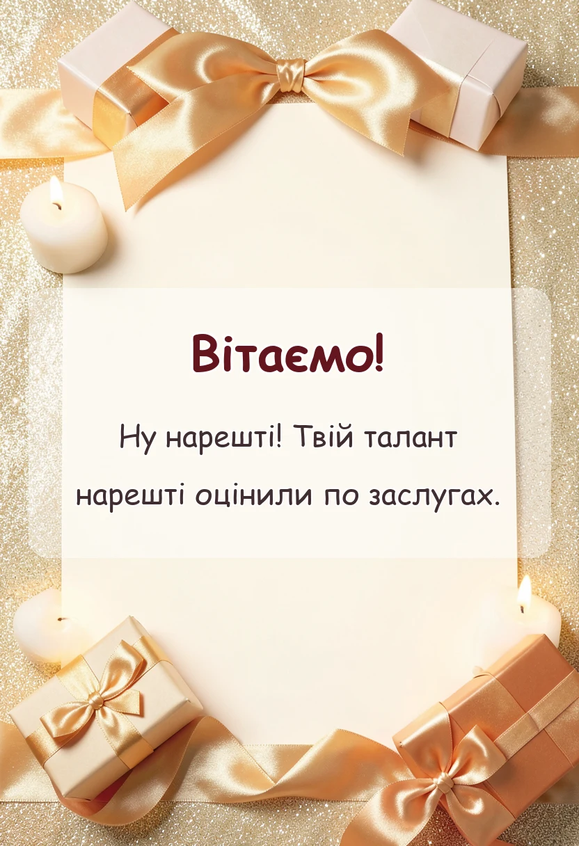 унікальна листівка - картинки з привітанням з новою посадою