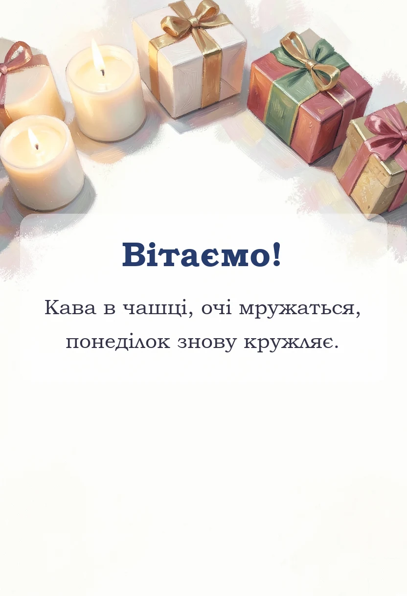 святкова картинка: смішні картинки доброго ранку понеділок привітання