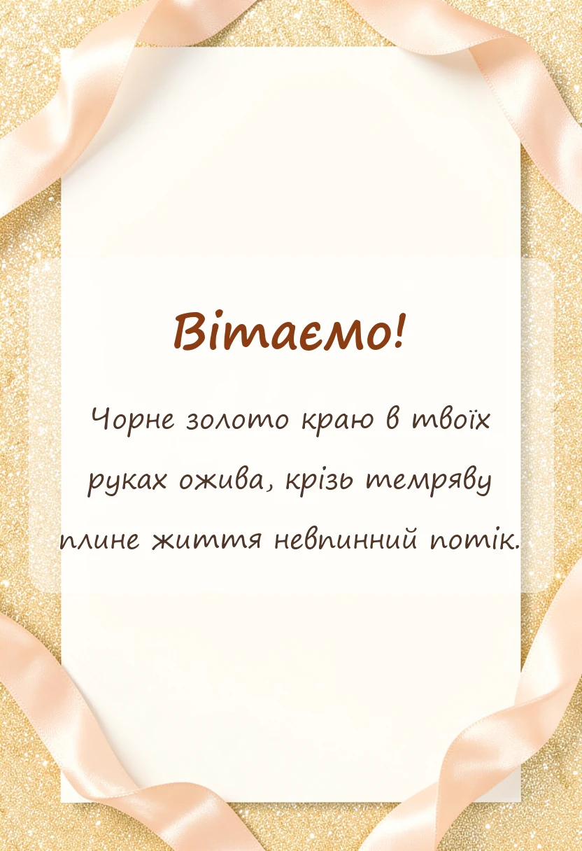 листівка з побажанням - з днем шахтера