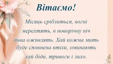 святкова картинка: привітання з новим роком