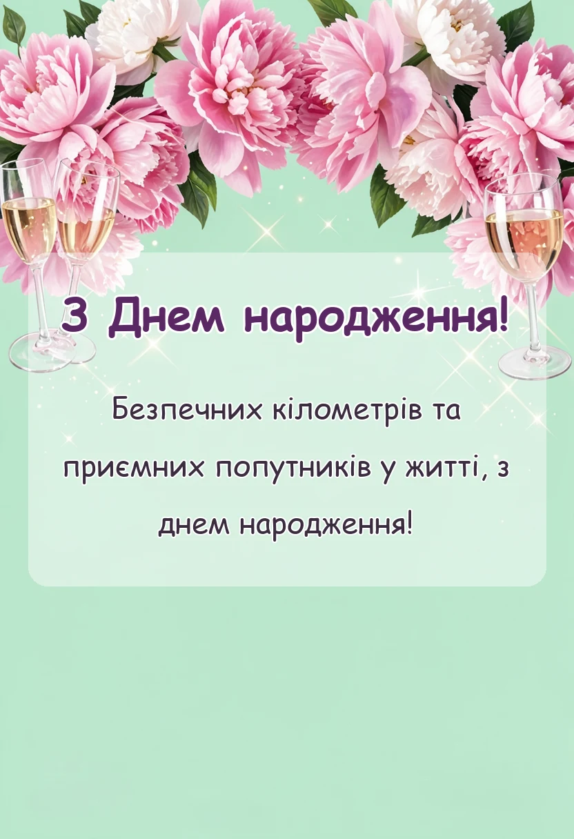 святкова картинка: картинки з днем народження для водія