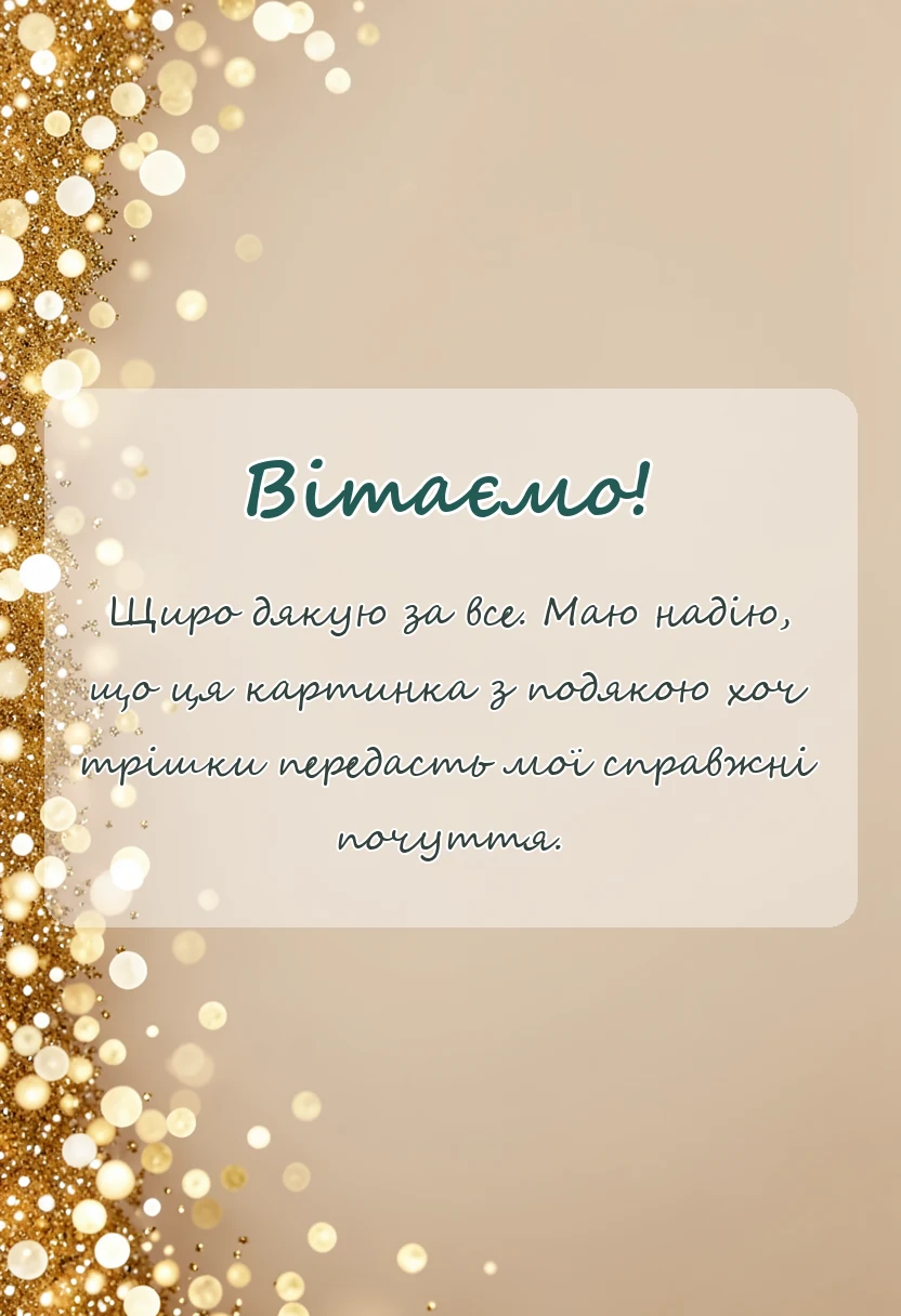 вітальна листівка - щиро дякую картинки